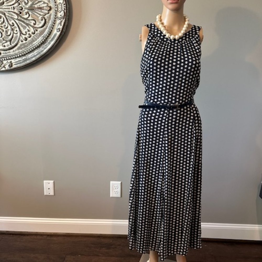 TOMMY HILFIGER HALTER SLEEVELESS DRESS
